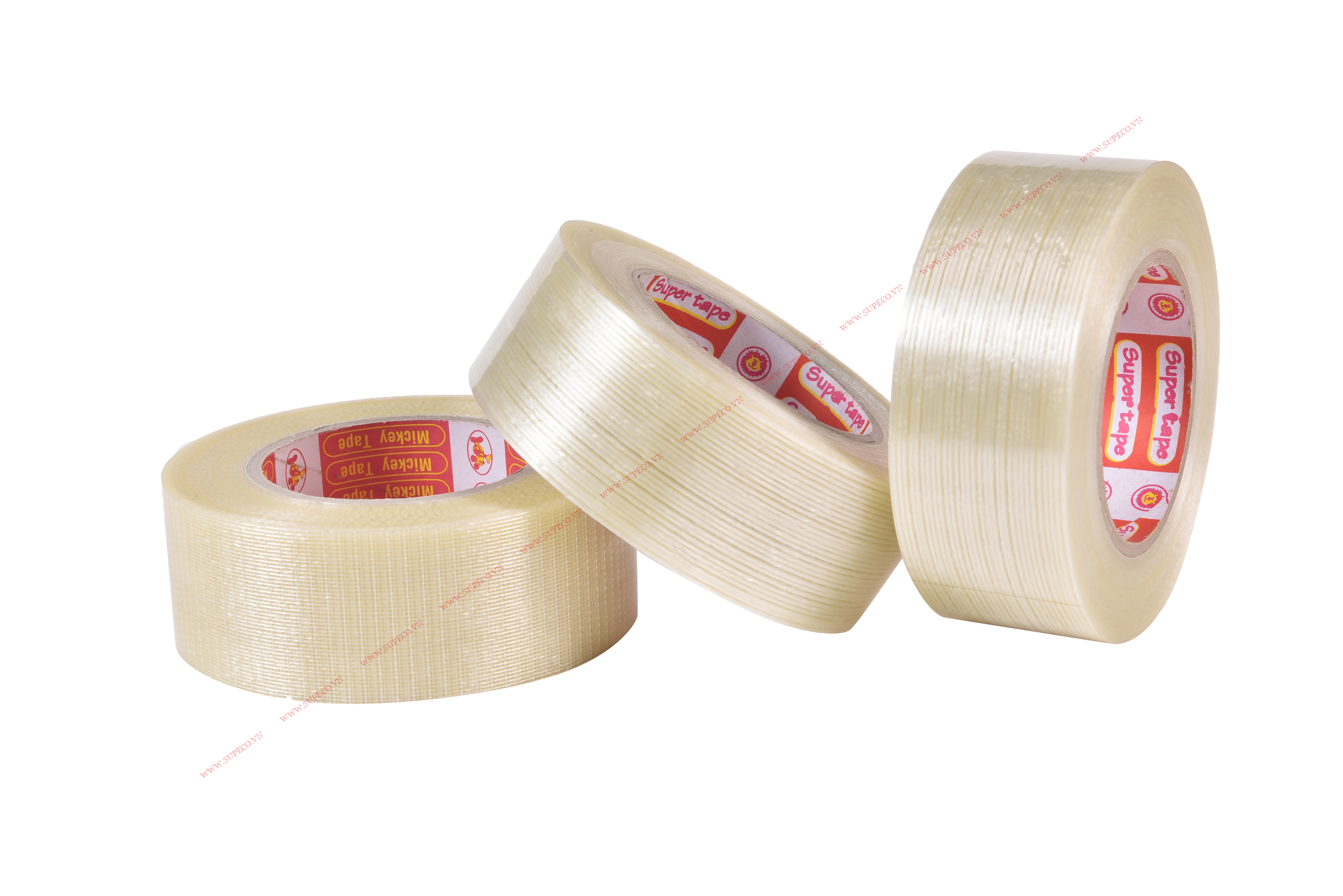 Băng keo sợi Thủy Tinh 1 sợi và 2 sợi (FILAMENT TAPE)