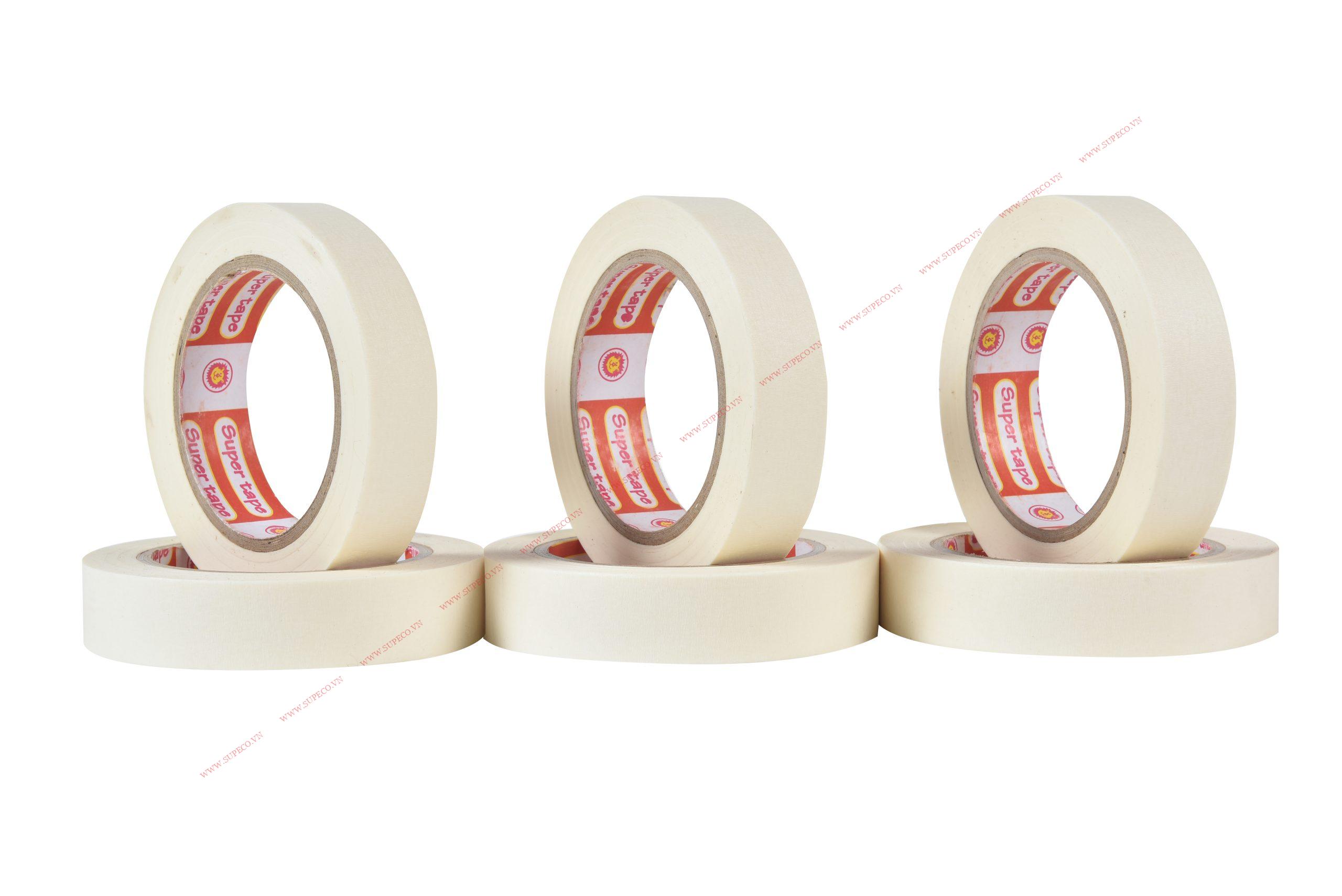 Băng Dính Giấy Chịu Nhiệt Sơn Ô Tô