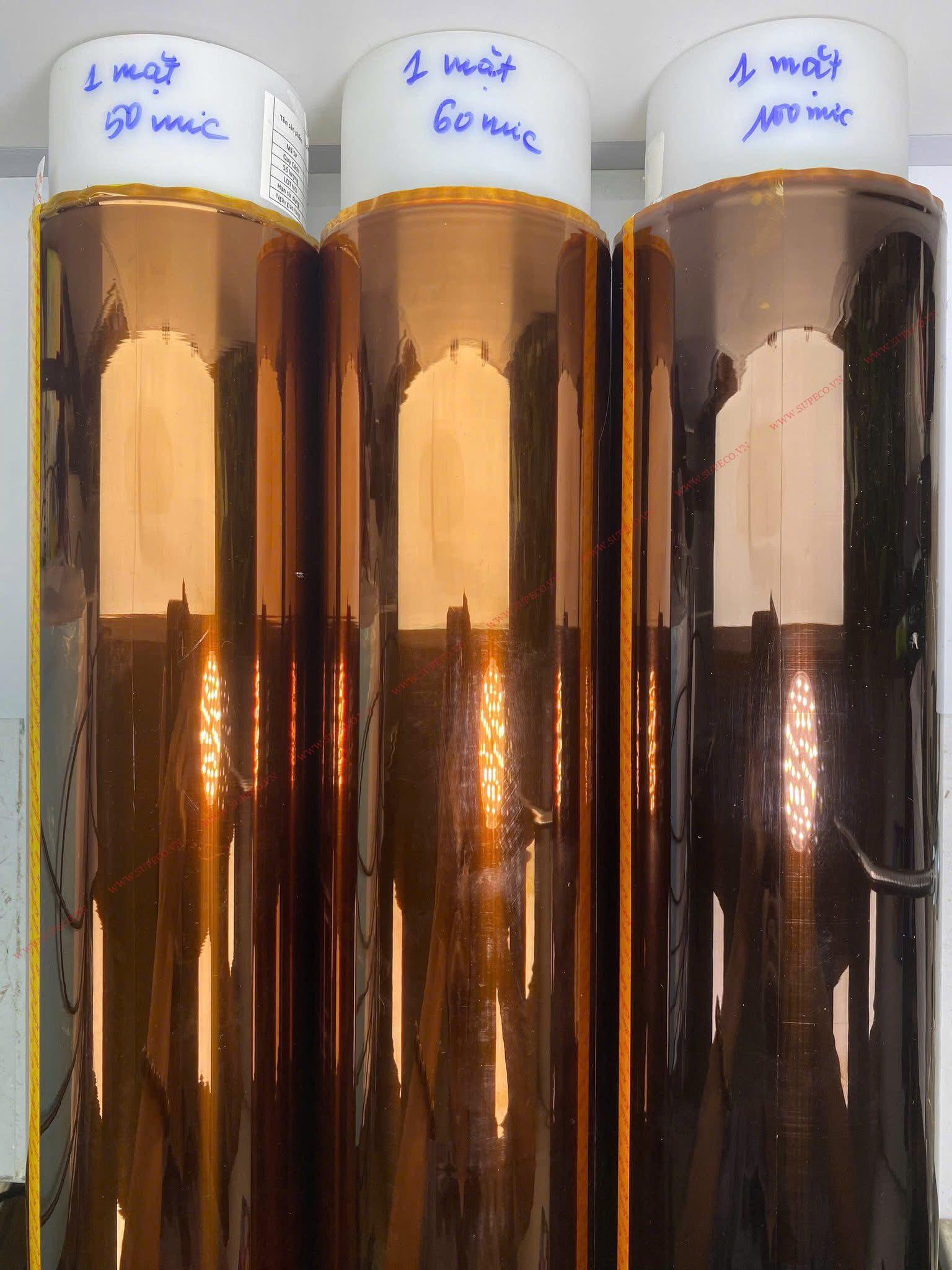 Băng keo Kapton 60 mic chịu nhiệt cao