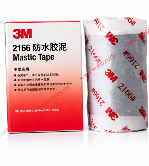 Băng keo điện cao su non 3M 2166