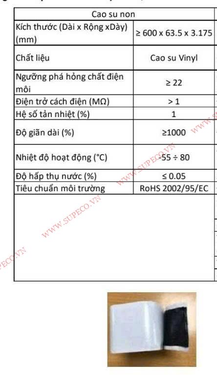 TDS cao su non